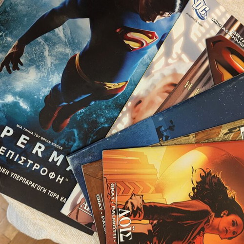 Superman: The Return comic pack of 5 issues Greek edition Anubis DC used