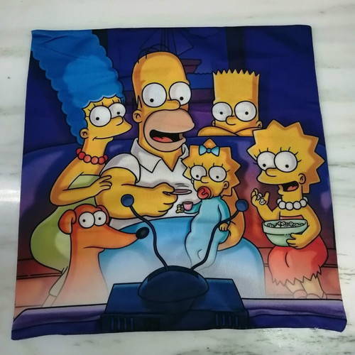 The Simpsons decorative pillowcase 40x40cm new