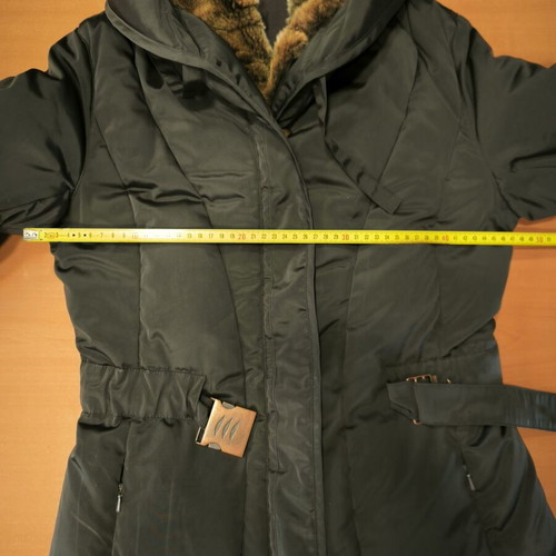 Hetregó women's brown jacket medium like new, missing one button