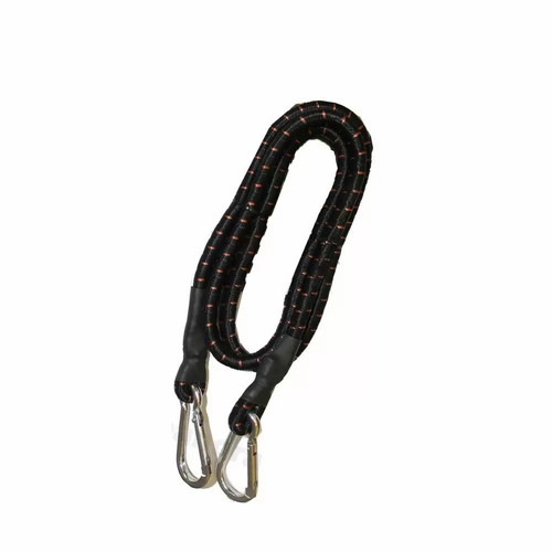 Tie-down strap 150cm new, elastic with metal hooks