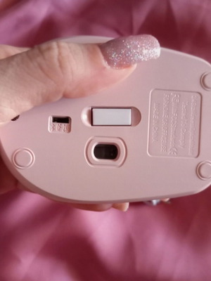 Wireless mouse M107 pink new