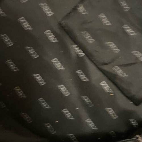 Polo backpack used, black, with multiple compartments