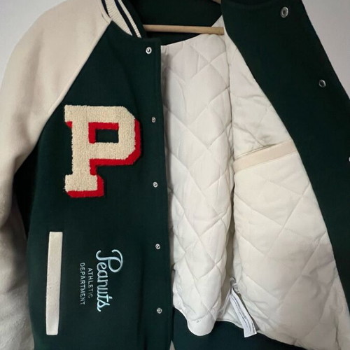 Zara Peanuts college jacket size M with normal minor wear