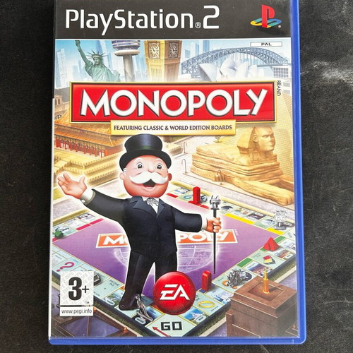 Monopoly PlayStation 2 (PS2) like new, complete excellent