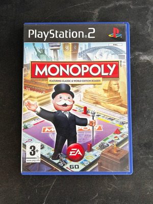 Monopoly PlayStation 2 (PS2) like new, complete excellent