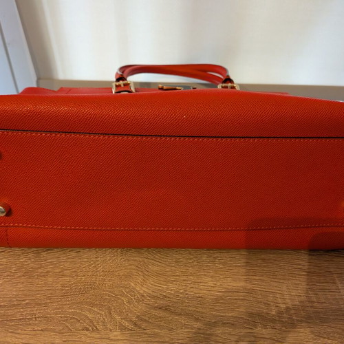 Trussardi Tote bag like new, red shoulder bag