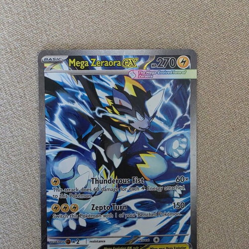 Mega Zeraora ex Pokémon card 114/084 Special Illustration Rare