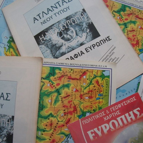 Atlases like new, 2 pieces, The New Europe, Kampana Editions 1990
