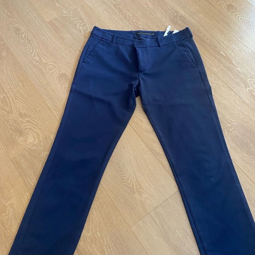 Zara fabric pants like new, size 38, blue