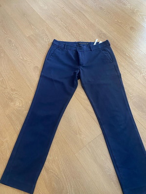 Zara fabric pants like new, size 38, blue
