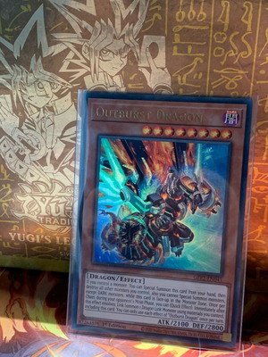 Yugioh Outburst Dragon card new