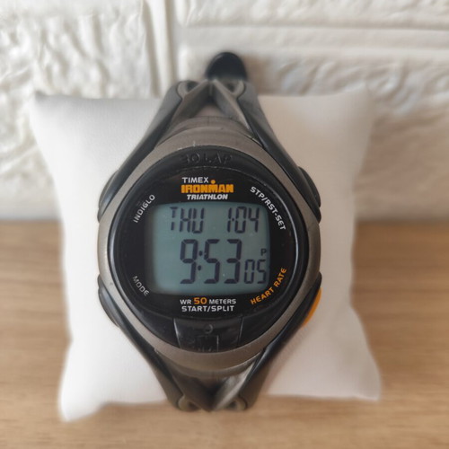Timex Ironman Triathlon wristwatch used, vintage, black