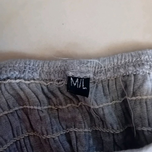 Dress gray with unique design used, size M