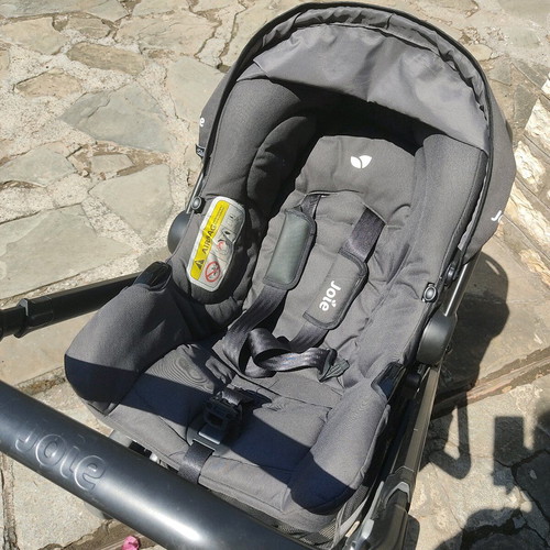 Joie Chrome Baby Stroller Three-in-One Like New