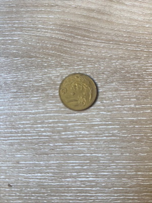 Turkey 10 kurus coin 1924 used (BW-22)