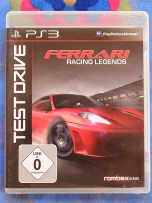 Test Drive: Ferrari Racing Legends PS3 game like new