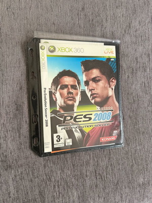PES 2008 Xbox 360 CD used with scratches