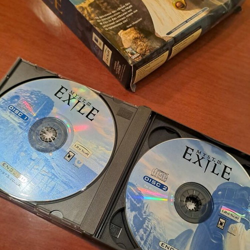 Exile Myst 3+ Riven collector's edition like new pack for PC
