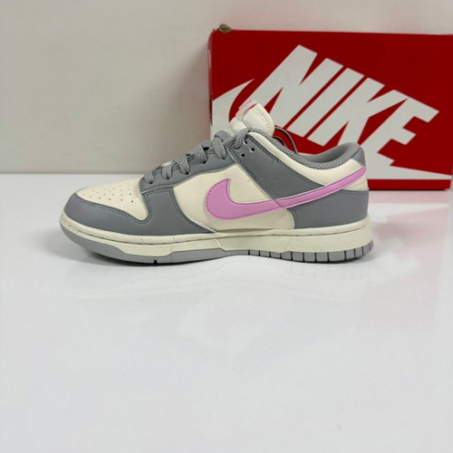 Nike Dunk Low Next Nature new sports shoes size 39 gray and white