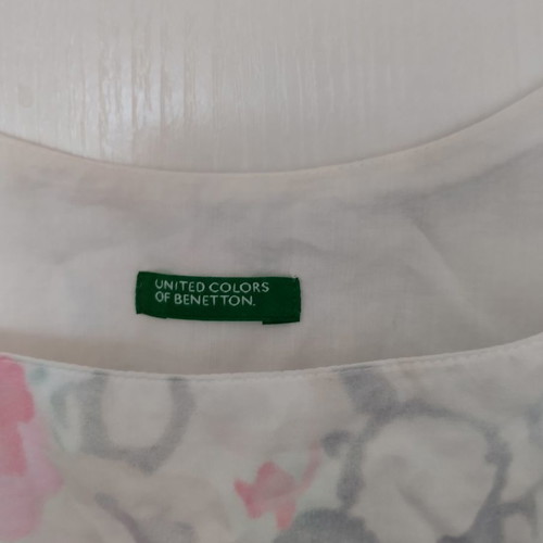 Benetton Vintage women's floral dress like new, small-medium