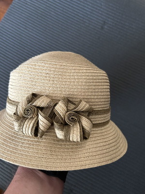 Summer hat Relativity beige, like new, size 57
