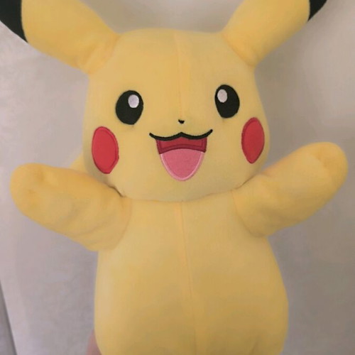 Pikachu plush with sounds like new