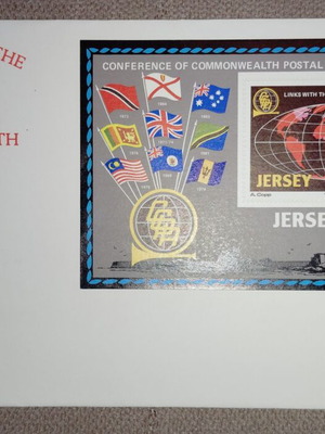 Σειρά γραμματοσήμων Jersey σε φάκελο πρώτης ημέρας καινούργια