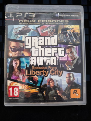 GTA IV: Episodes from Liberty City PS3 game