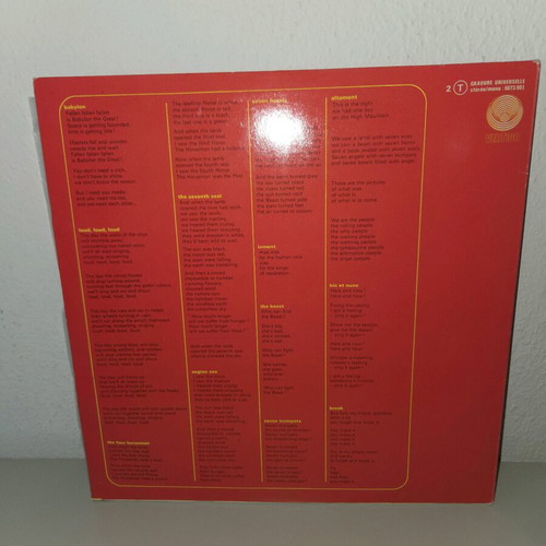 Aphrodite’s Child 666 2xLP Greek Vertigo album like new