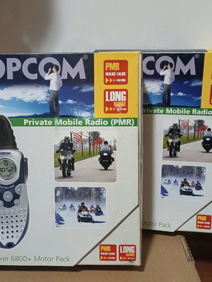Twin talker 6800 wireless set of 2 new with motorcycle accessories