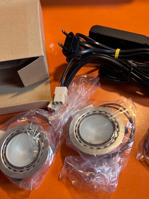 Set of 3 Forma e Funzione ZIK 5 Satinato Spotlights New
