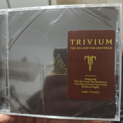 Trivium The Sin And The Sentence CD sealed, metal