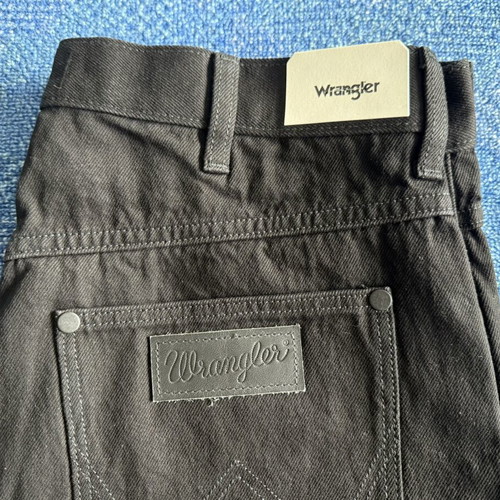 Wrangler Jeans new men's pants black and gray cotton