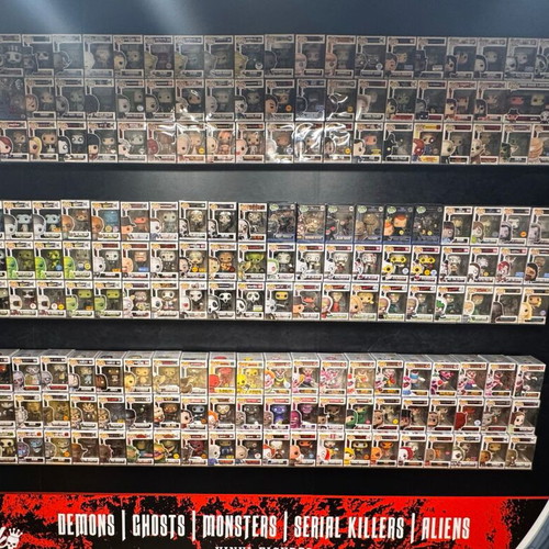 Funko Pop Horror Collection mint condition, complete set of 197