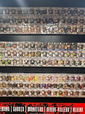 Funko Pop Horror Collection mint condition, complete set of 197