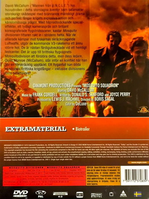 Mosquito Squadron DVD μεταχειρισμένο, ταινία περιπέτειας με αγγλικούς υπότιτλους
