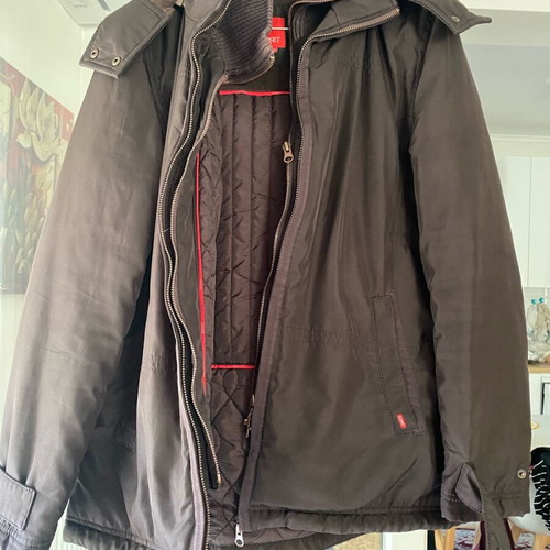 Esprit jacket brown like new with extra pockets, size L