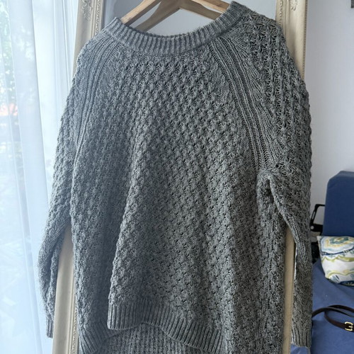 Πουλόβερ H&M γκρι oversize μέγεθος S-M σαν καινούργιο