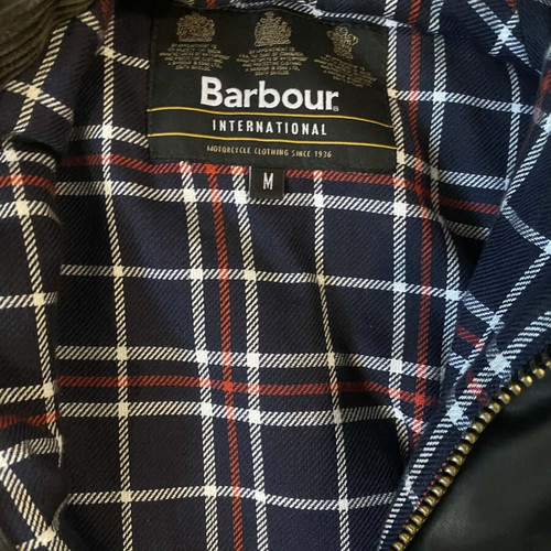 Barbour S.McQueen jacket like new, size M, black