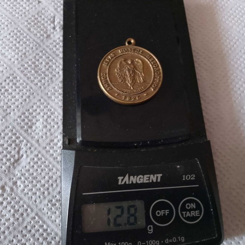 Συλλεκτικό χάλκινο μετάλλιο για την εκατονταετηρίδα της Εξόδου του Μεσολογγίου 1826-1926