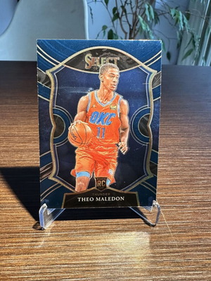 Theo Maledon 2020-21 Panini Select Concourse Retail Blue #94 OKC Thunder Rookie Card new