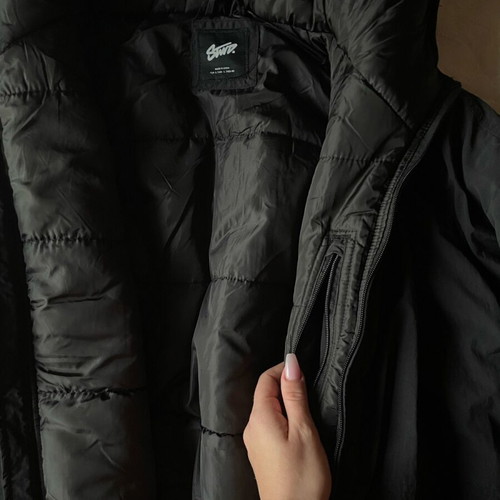 Pull & Bear jacket Large black like new