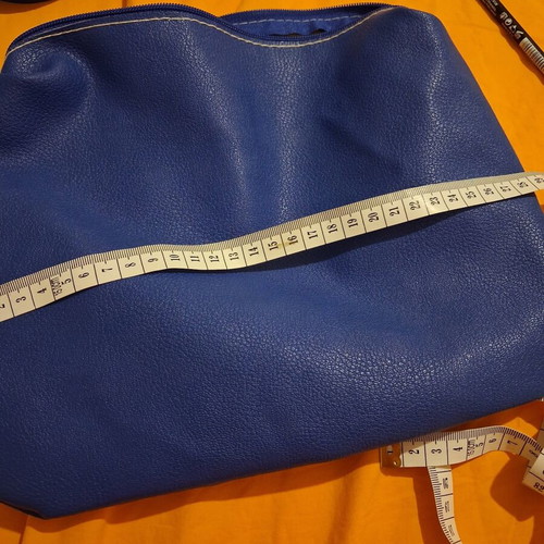 KEM shoulder bag fashion set with 4 accessories, blue