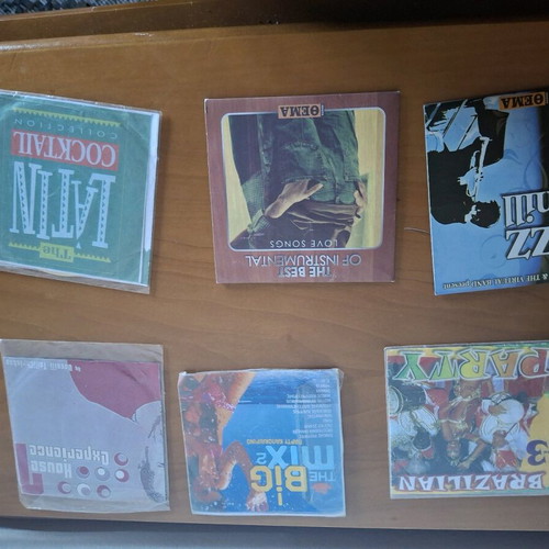CD used, various titles