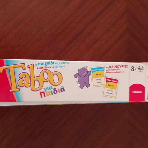 Taboo for children used, complete