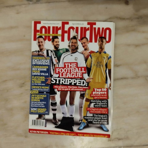Four Four Two magazine April 2010 used