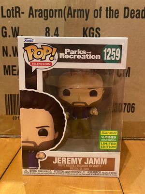 Jeremy Jamm Funko Pop Parks and Recreation 1259 new