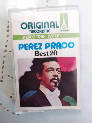Perez Prado Best 20 cassette tape used, Latin