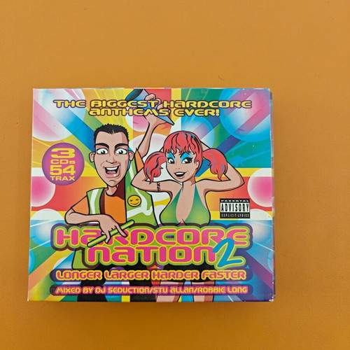 Hardcore Nation 2 3CD set like new, electronic music