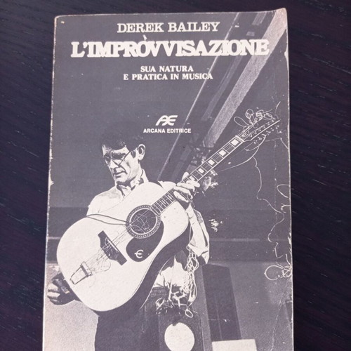 L'Improvvisazione Derek Bailey book used, Italian